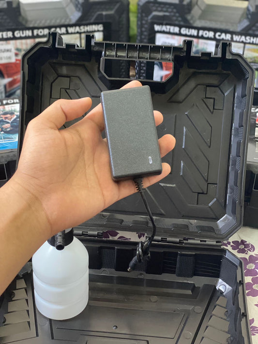 Double Battery Car Washer Gun – مسدس غسيل سيارات ببطاريتين